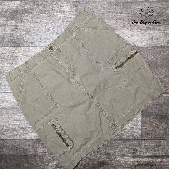 Eddie Bauer Plus Size Mini Skirt Size 16 - Picture 1 of 5